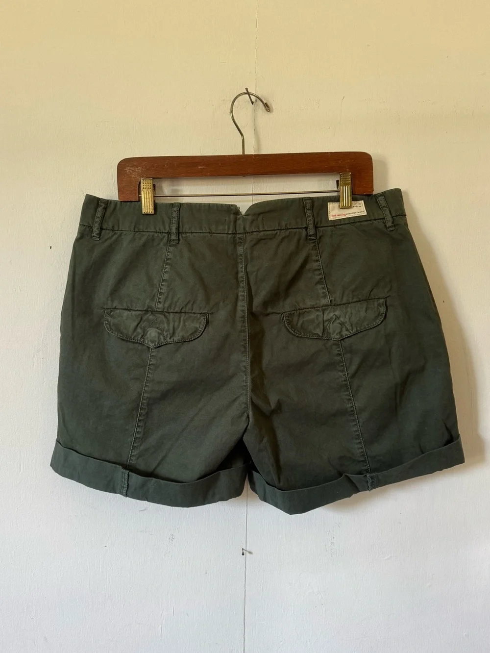 Odd Molly The It Shorts‎ Military Green Cotton 4